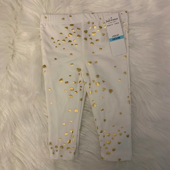 HOST PICK!!! NWT JUICY COUTURE Sparkly Gold Set - Picture 3 of 6